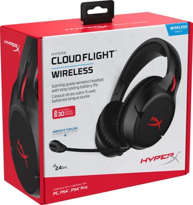 HyperX Cloud Flight trådlöst gaming headset