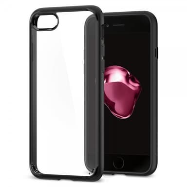 Spigen iPhone 7/8/SE Skal Ultra Hybrid 2 Svart