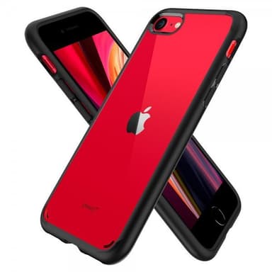 Spigen iPhone 7/8/SE Skal Ultra Hybrid 2 Svart