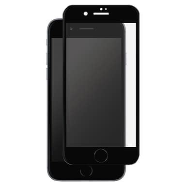 Panzer välvt skärmskydd iPhone 6/7/8/SE Gen. 2 (svart)