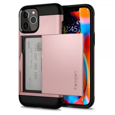 Spigen iPhone 12 Pro Max Skal Slim Armor CS Roseguld