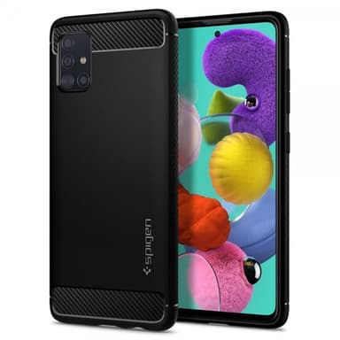 Samsung Galaxy A51 Skal Rugged Armor Matte Black