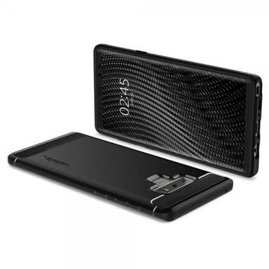 Rugged Armor till Samsung Galaxy Note 9 Skal Matte Black