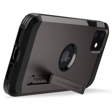 Spigen iPhone 11 Skal Tough Armor Gunmetal