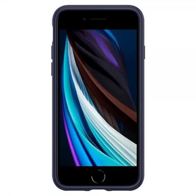 Spigen iPhone 7/8/SE Skal Liquid Air Midnight Blue
