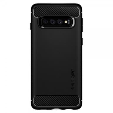 Spigen Samsung Galaxy S10 Skal Rugged Armor Matte Black