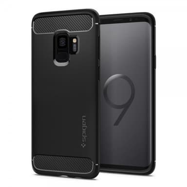 Rugged Armor Skal till Galaxy S9 Matte Black