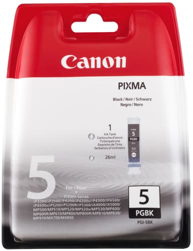 Canon Bläckpatron PGI-5BK Svart