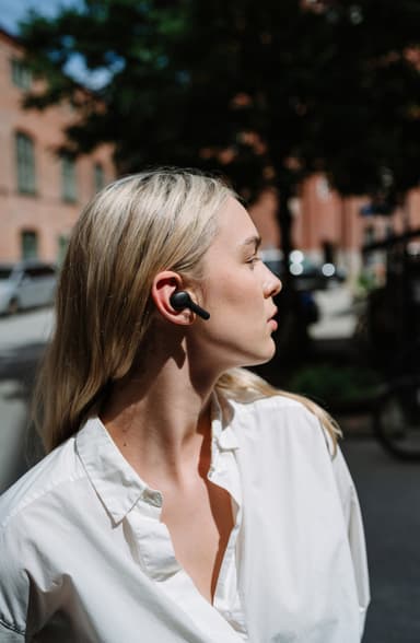 Jays f-Five True Wireless in-ear hörlurar (svart)