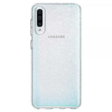 Samsung Galaxy A50 Skal Liquid Crystal Glitter Transparent