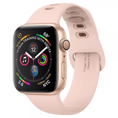 Apple Watch 38/40/41mm Armband Air Fit Roseguld - Elgiganten