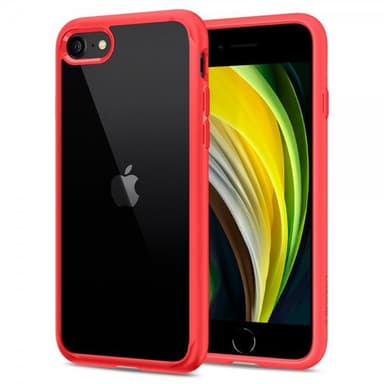 Spigen iPhone 7/8/SE Skal Ultra Hybrid 2 Röd