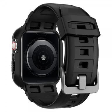 Spigen Apple Watch 40/41mm Skal med armband Rugged Armor Pro Svart