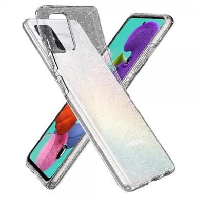 Spigen Samsung Galaxy A51 Skal Liquid Crystal Glitter Crystal Quartz