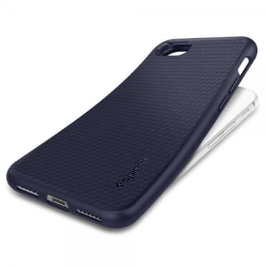 Spigen iPhone 7/8/SE Skal Liquid Air Midnight Blue