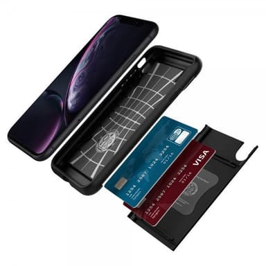 Spigen iPhone Xr Skal Slim Armor CS Svart
