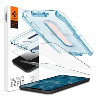 Spigen iPhone 12/iPhone 12 Pro Skärmskydd GLAS.tR EZ Fit 2-pack