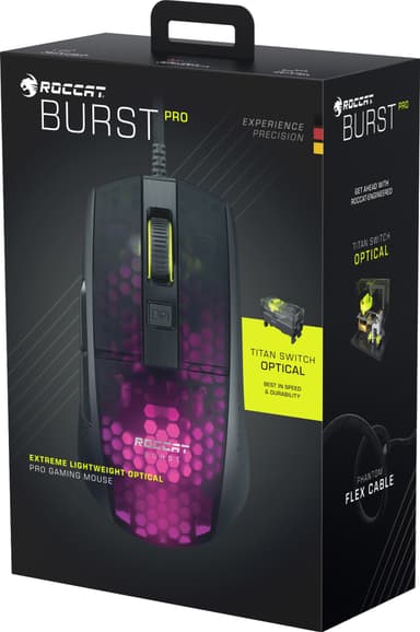 Roccat Burst Pro gamingmus (svart)