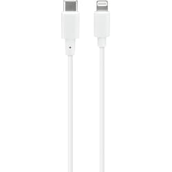 Sandstrøm USB-C till Lightning-kabel 1m (vit)