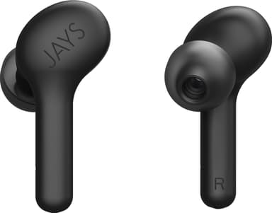 Jays f-Five True Wireless in-ear hörlurar (svart)