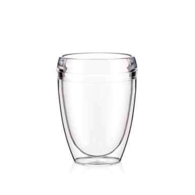 6 st dubbelväggiga tumblerglas Bodum PAVINA OUTDOOR