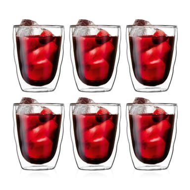 6 st glas Bodum PILATUS