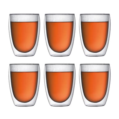 6 st glas Bodum PAVINA