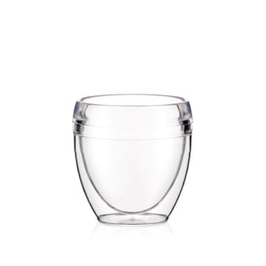 6 st dubbelväggiga tumblerglas Bodum PAVINA OUTDOOR