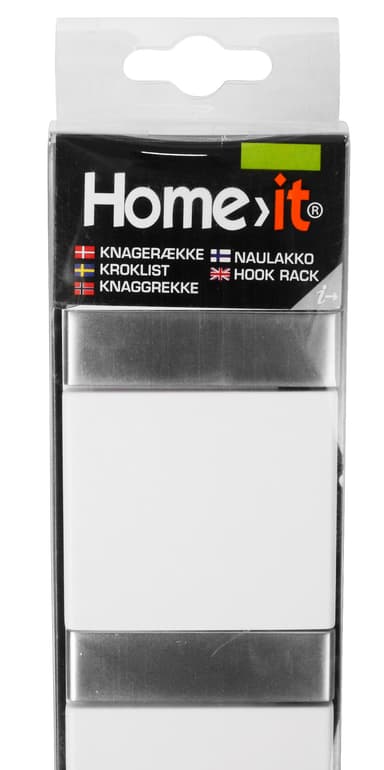 Knopplist 4-knopp FLEX - vit