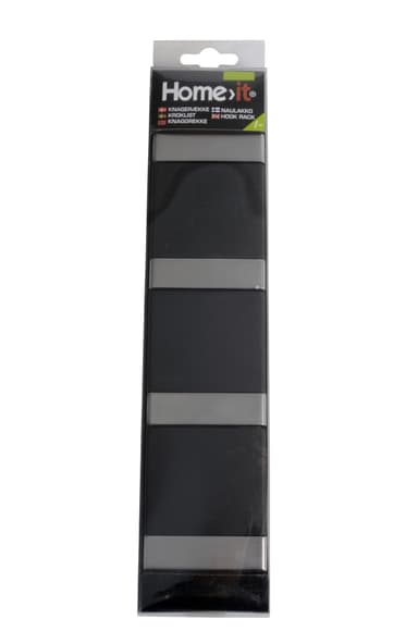 Knopplist 4-knopp FLEX - svart