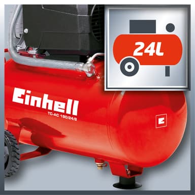 Kompressor TC-AC 190/24/8, 24L 8BAR