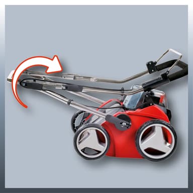 Batteridriven gräsmatteluftare/vertikalskärare 2× 18 V Li-jon Solo - GE-SC 35/1