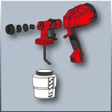 TC-SY 500 P, färgsprutpistol