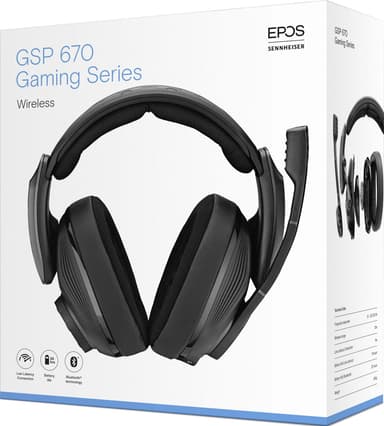 EPOS | Sennheiser GSP 670 trådlöst gaming headset
