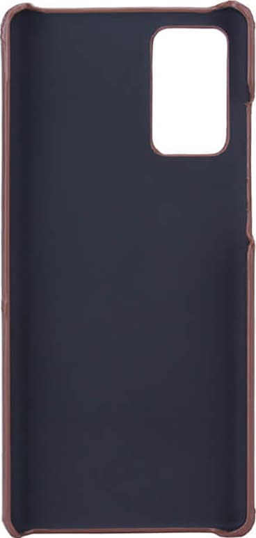 Onsala Samsung Galaxy Note20 leather kortfodral (brun)