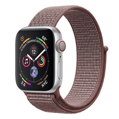 Apple Watch 4 (44mm) Nylon Armband - Smokey Mauve
