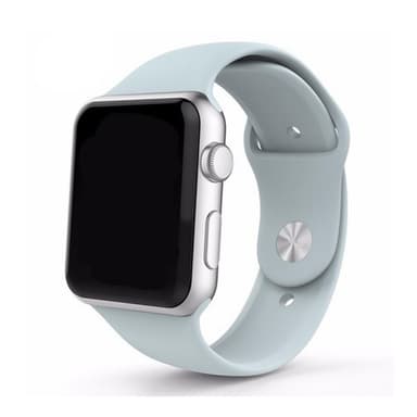 Apple Watch 42mm Sportband-ljusblå