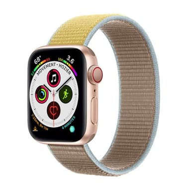Apple Watch 5 (40mm) Nylon Armband - Camel