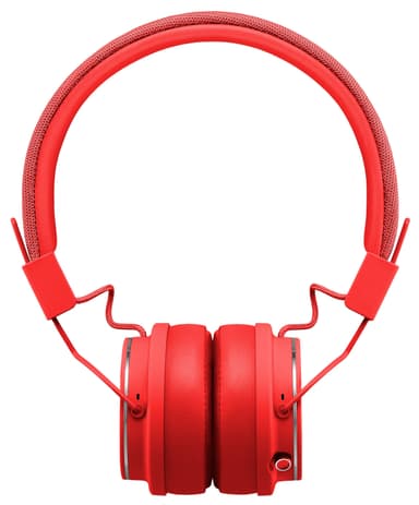 Urbanears Plattan II trådlösa on-ear hörlurar (röd)