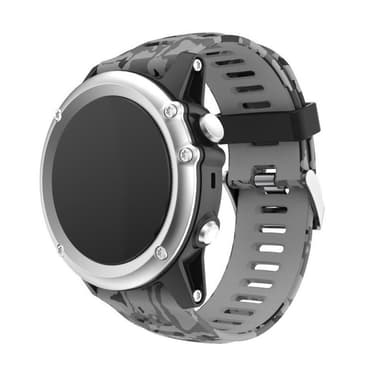 Camo Armband Garmin Fenix 3 / 5X / 5X Plus - Grå