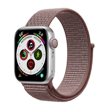 Apple Watch 5 (40mm) Nylon Armband Smoke Mauve Elgiganten