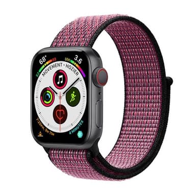 Apple Watch 5 (40mm) Nylon Armband - True Berry