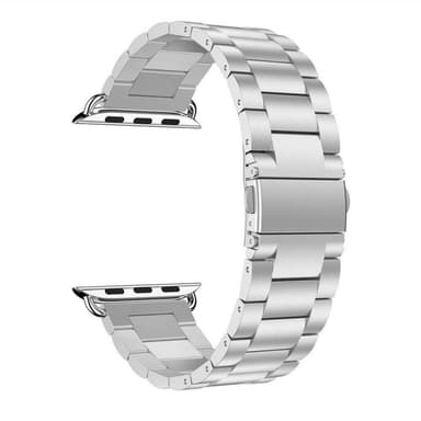 Armband rostfritt stål Apple Watch 4 (44mm) - Silver