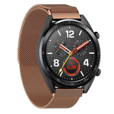 Milanese RSF stål Huawei Watch GT/Magic/TicWatch Pro - Koppar