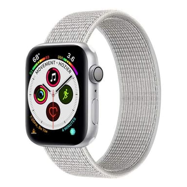 Apple Watch 5 (44mm) Nylon Armband - Summit White