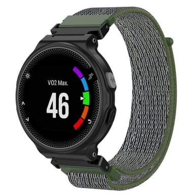 Nylon Armband Garmin Forerunner 220/230/235/620/630/735XT - Army