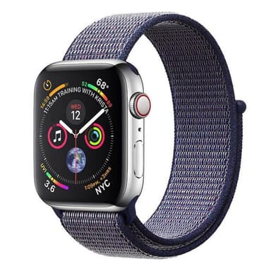 Apple Watch 4 (44mm) Nylon Armband - Midnight blue