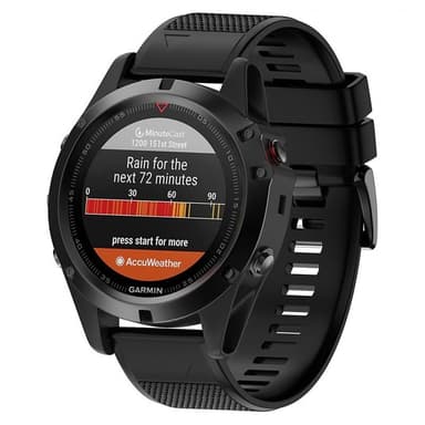 Sport Armband Garmin Fenix 3 / 5X / 5X Plus - Svart
