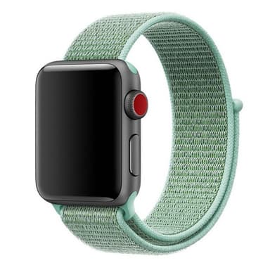 Apple Watch 4 (44mm) Nylon Armband - Marine Green