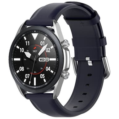 Samsung Galaxy Watch 3 41mm Armband Original Läder Armband Samsung Galaxy Watch 3 (41mm) - Svart - Elgiganten